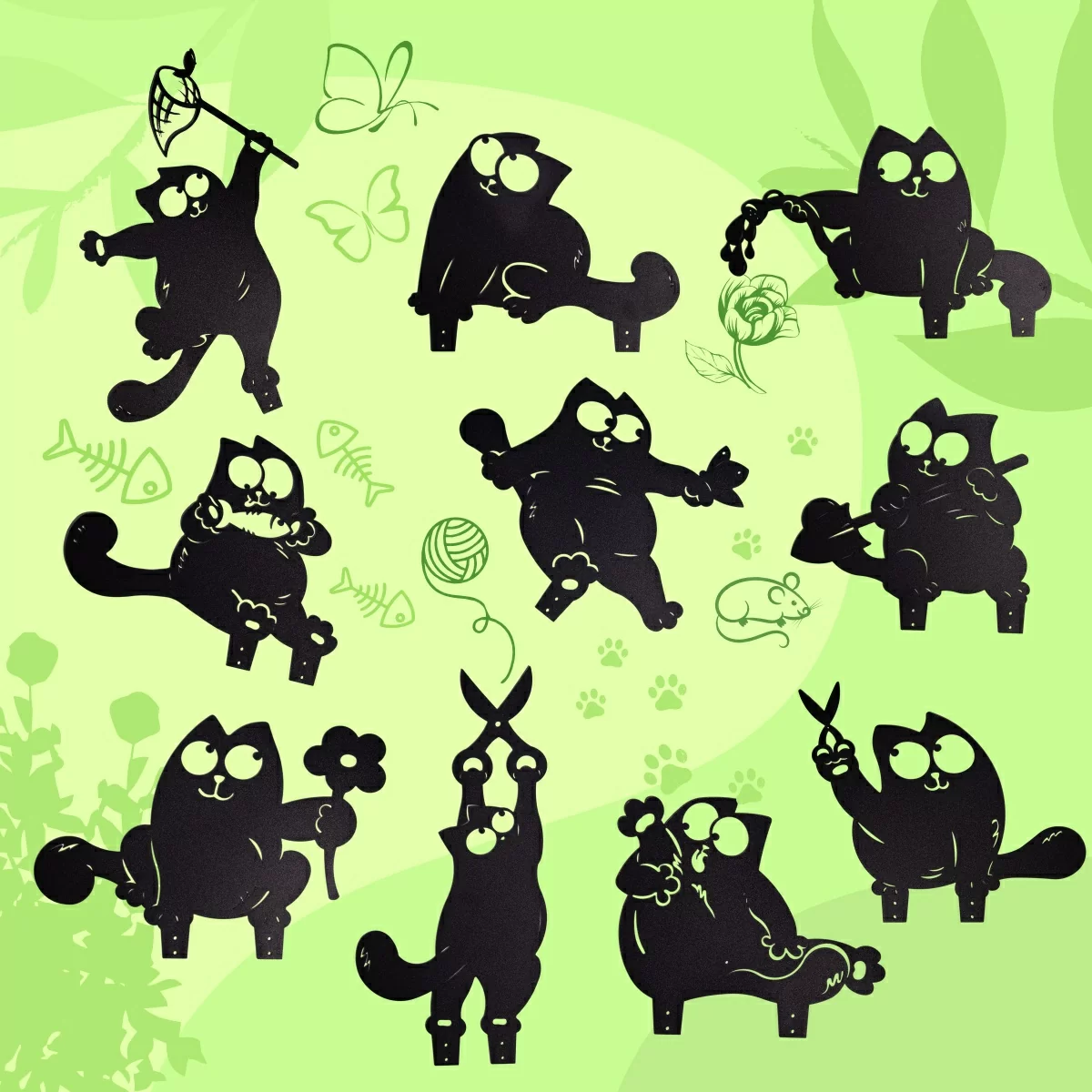 кот Садовод