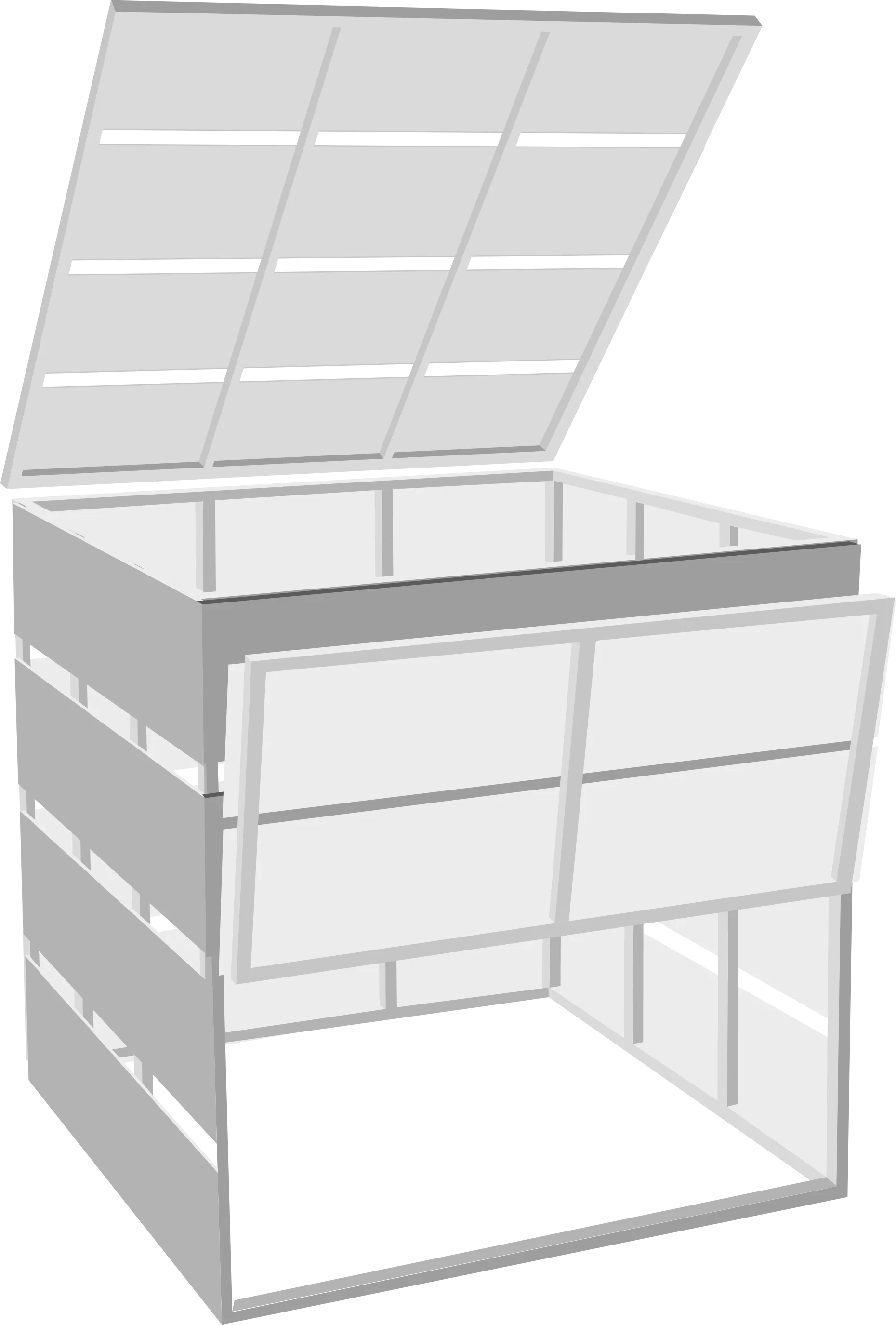 Компостер оцинкованный